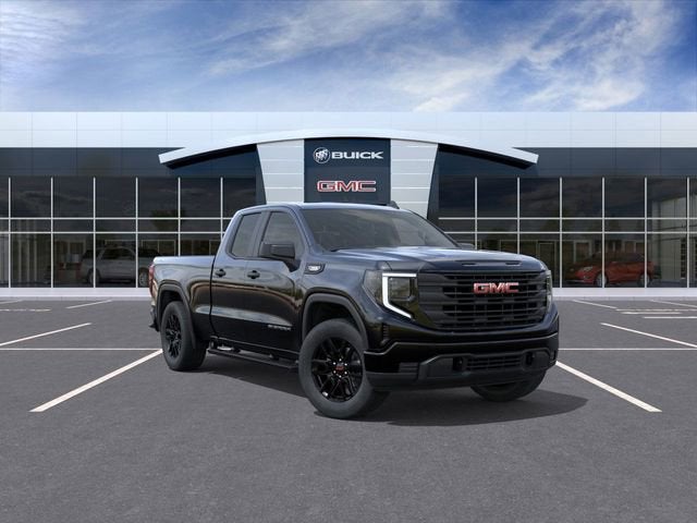 2026 GMC Sierra 1500 Pro in Onyx Black — front three-quarter view