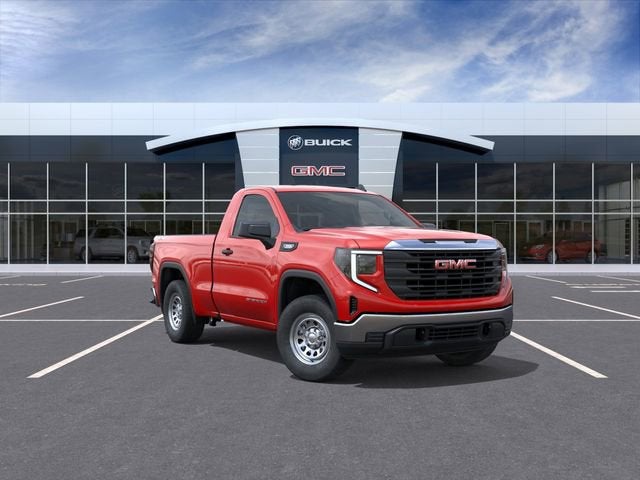 2026 GMC Sierra 1500 Pro in Cardinal Red — front three-quarter view